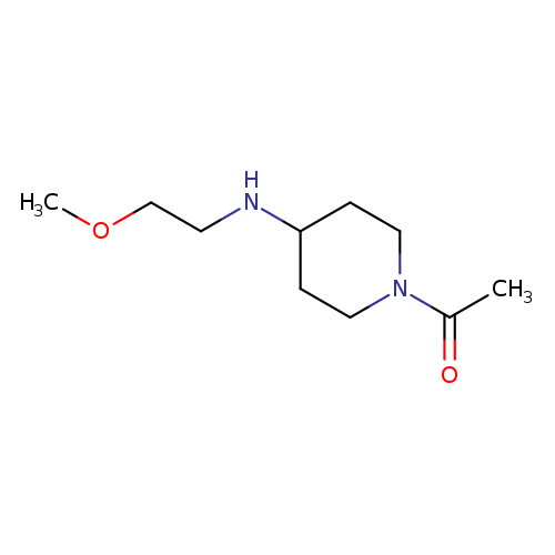 Ethanone,1-[4-[(2-methoxyethyl)amino]-1-piperidinyl]-