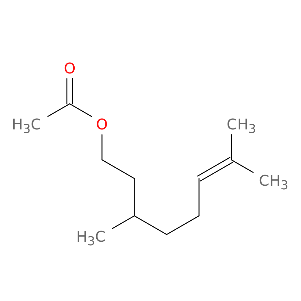 3,7-Dimethyloct-6-en-1-yl acetate
