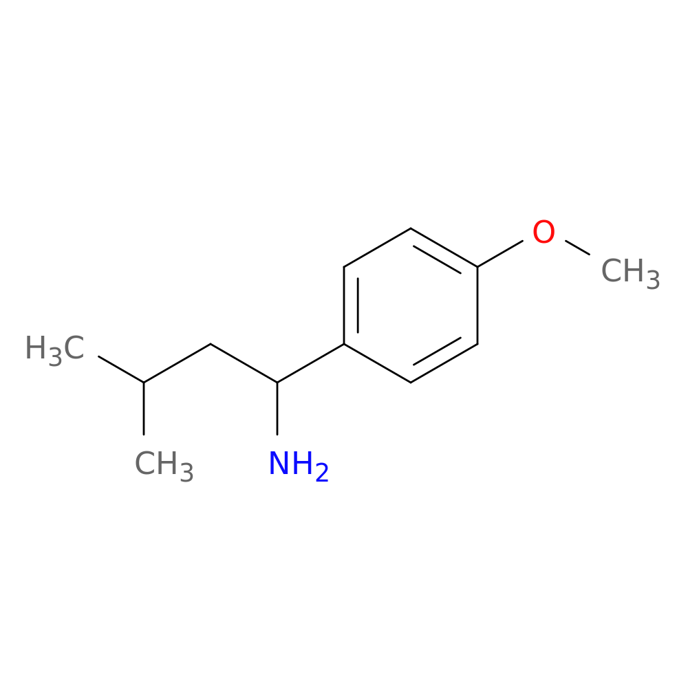 [1-(4-Methoxyphenyl)-3-methylbutyl]amine