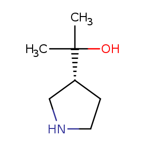 3-Pyrrolidinemethanol, α,α-dimethyl-, (3R)-
