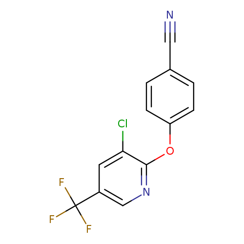 4-((3-Chloro-5-(trifluoromethyl)pyridin-2-yl)oxy)benzonitrile