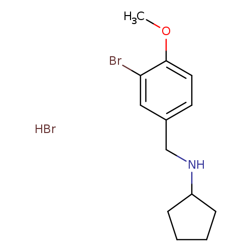 N-(3-Bromo-4-methoxybenzyl)cyclopentanamine hydrobromide