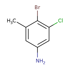 4-Bromo-3-chloro-5-methylaniline
