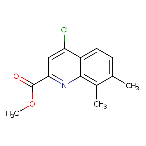 Methyl 4-chloro-7,8-dimethylquinoline-2-carboxylate