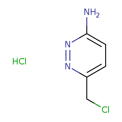 6-(chloromethyl)pyridazin-3-amine hydrochloride