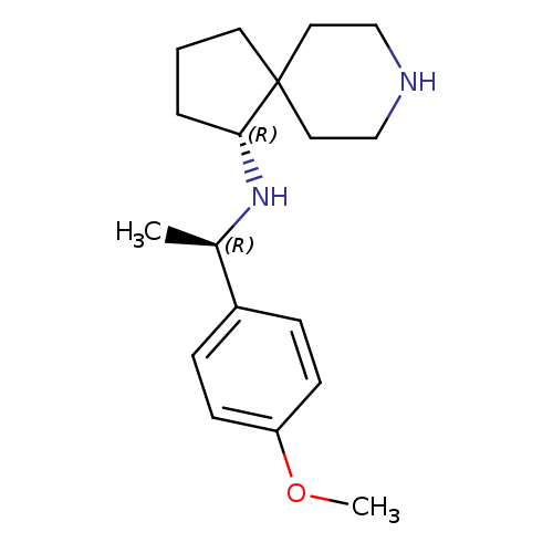 (R)-N-((R)-1-(4-Methoxyphenyl)Ethyl)-8-Azaspiro[4.5]Decan-1-Amine