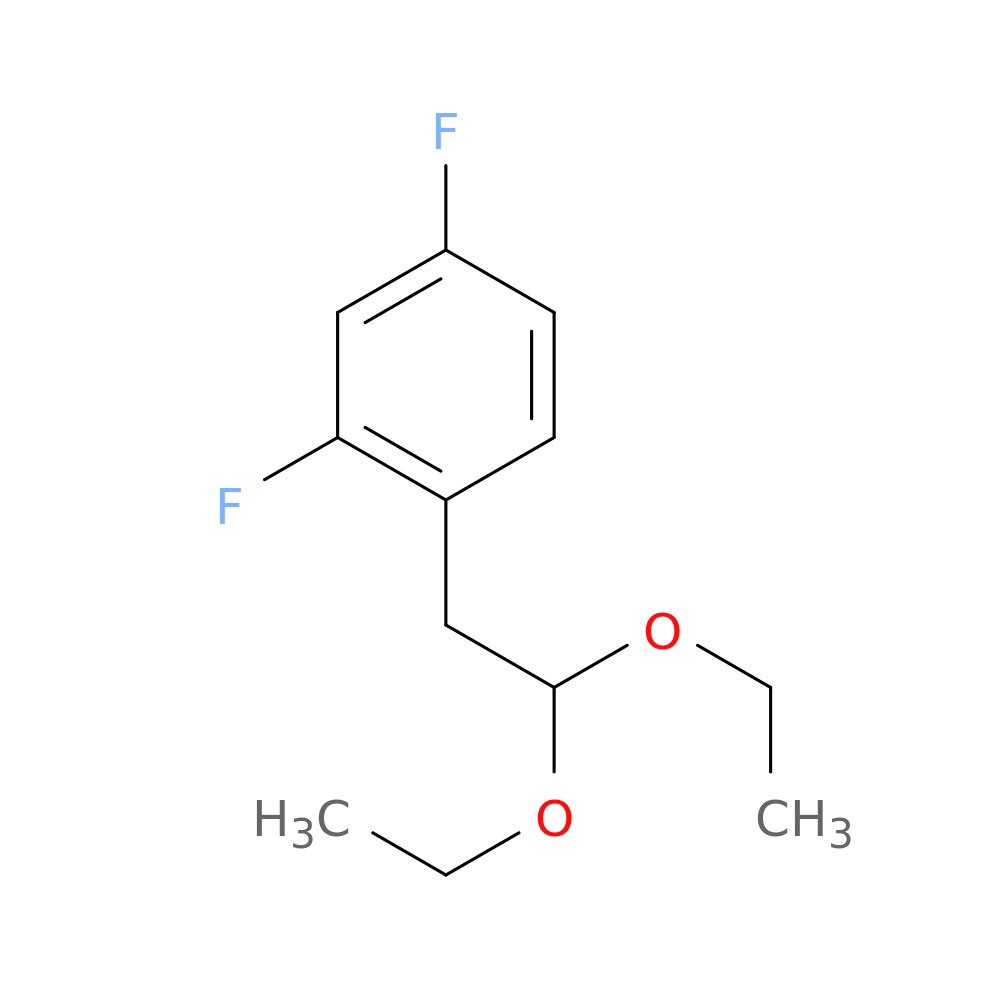 1-(2,2-diethoxyethyl)-2,4-difluorobenzene