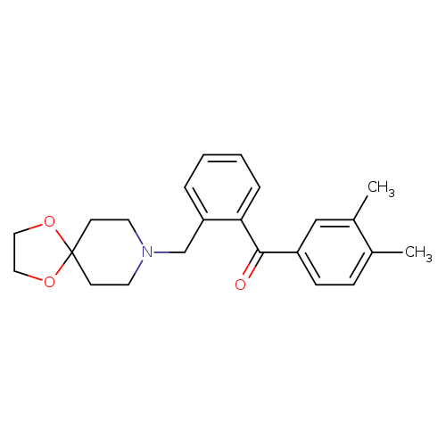 (2-(1,4-Dioxa-8-azaspiro[4.5]decan-8-ylmethyl)phenyl)(3,4-dimethylphenyl)methanone