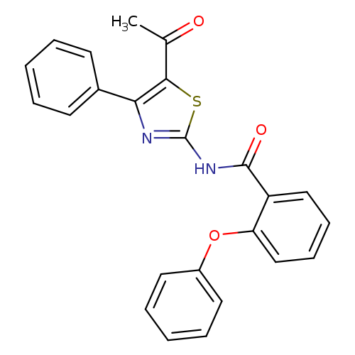 N-(5-acetyl-4-phenyl-1,3-thiazol-2-yl)-2-phenoxybenzamide