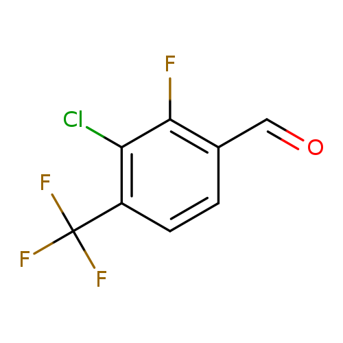 3-Chloro-2-fluoro-4-(trifluoromethyl)benzaldehyde