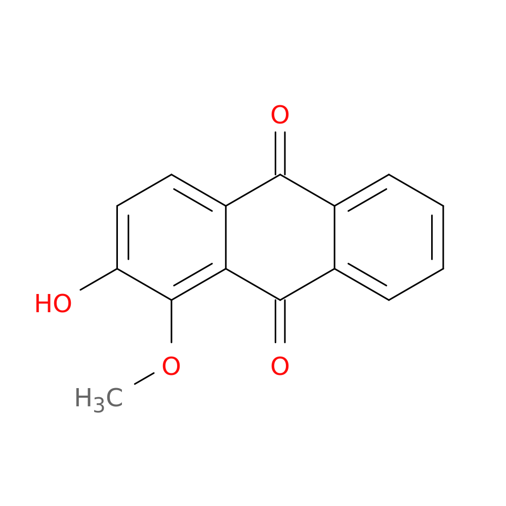 2-Hydroxy-1-methoxyanthraquinone
