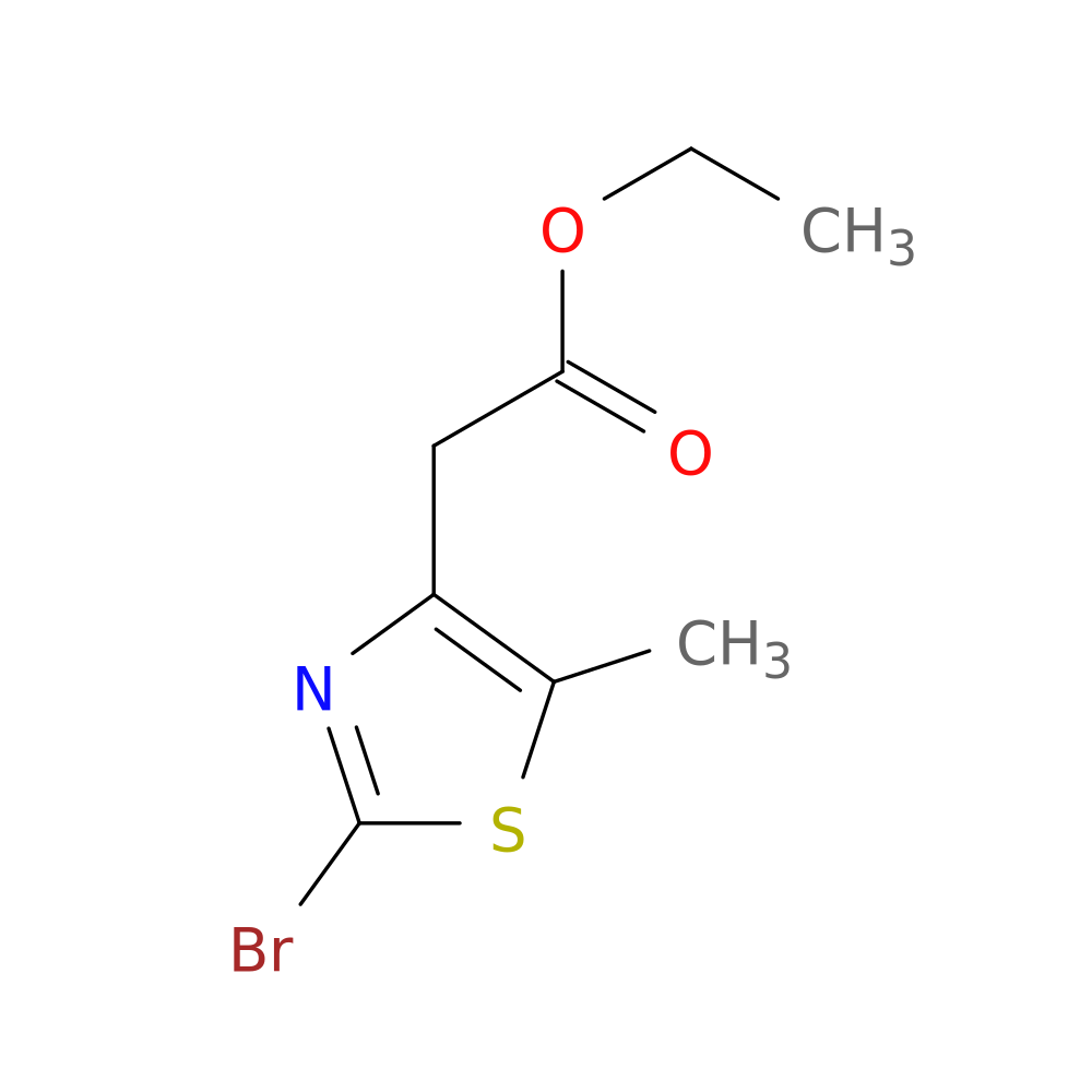 Ethyl 2-(2-bromo-5-methylthiazol-4-yl)acetate
