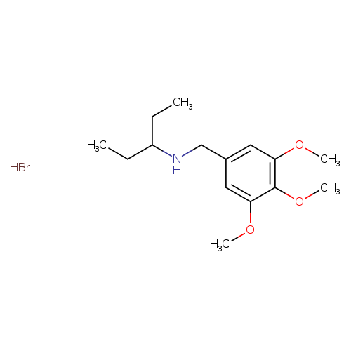 N-(3,4,5-trimethoxybenzyl)-3-pentanamine hydrobromide