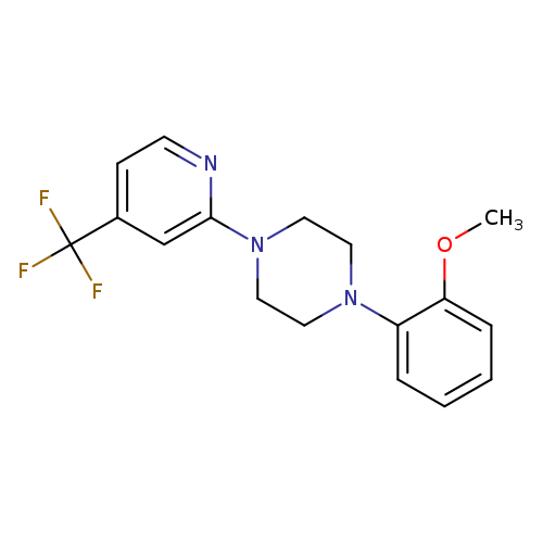 1-(2-methoxyphenyl)-4-[4-(trifluoromethyl)pyridin-2-yl]piperazine