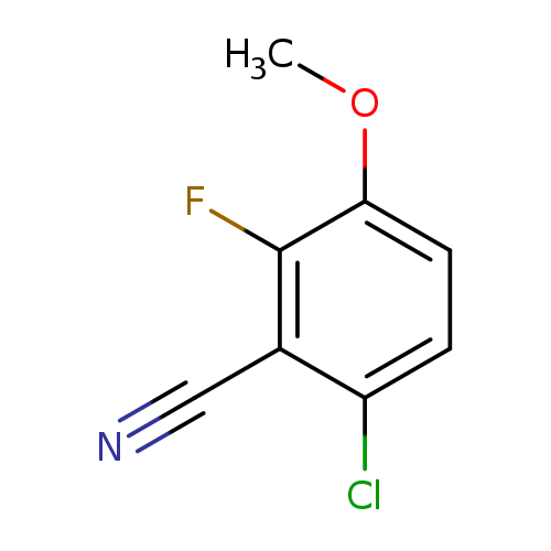 6-Chloro-2-fluoro-3-methoxybenzonitrile