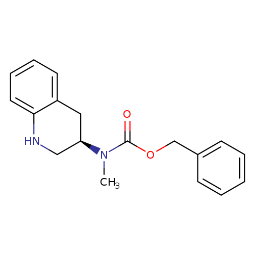 Carbamic acid, methyl[(3R)-1,2,3,4-tetrahydro-3-quinolinyl]-, phenylmethyl ester (9CI)