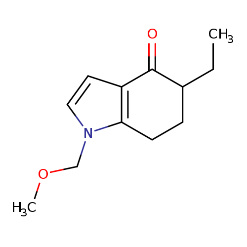 5-ethyl-1-(methoxymethyl)-4,5,6,7-tetrahydro-1H-indol-4-one
