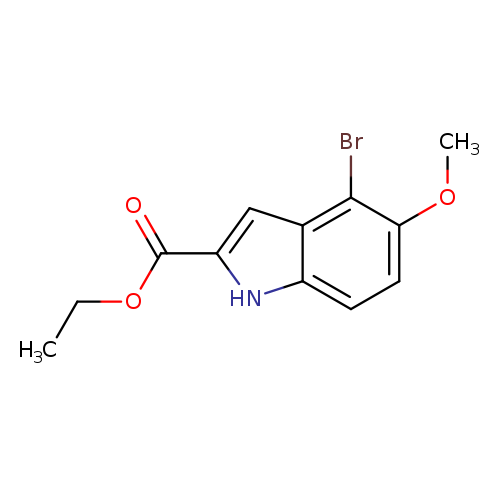 Ethyl 4-bromo-5-methoxy-1h-indole-2-carboxylate