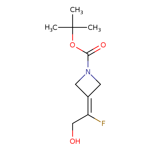 tert-butyl 3-(1-fluoro-2-hydroxyethylidene)azetidine-1-carboxylate