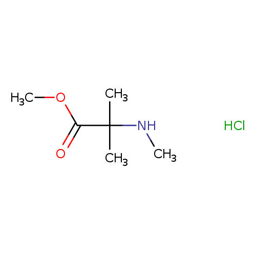 Methyl 2-methyl-2-(methylamino)propanoate hydrochloride