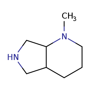 1H-Pyrrolo[3,4-b]pyridine, octahydro-1-methyl-