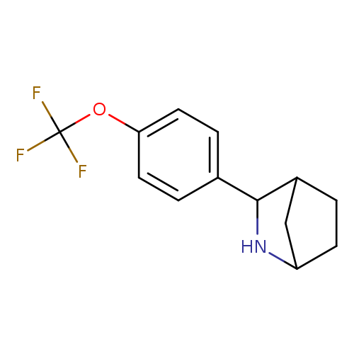 3-[4-(trifluoromethoxy)phenyl]-2-azabicyclo[2.2.1]heptane