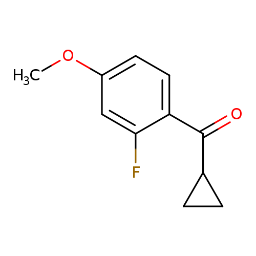 cyclopropyl(2-fluoro-4-methoxyphenyl)methanone