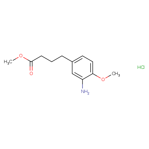 methyl 4-(3-amino-4-methoxyphenyl)butanoate hydrochloride