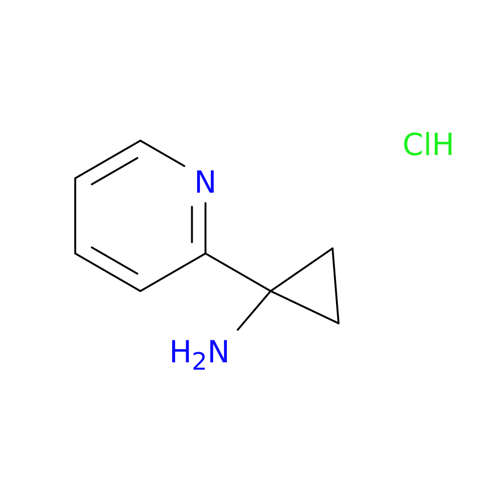 1-(Pyridin-2-yl)cyclopropanamine hydrochloride