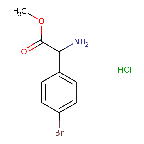 Methyl 2-Amino-2-(4-bromophenyl)acetate Hydrochloride