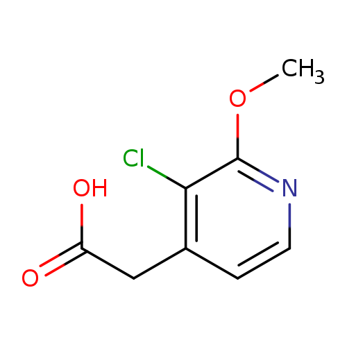 2-(3-chloro-2-methoxypyridin-4-yl)aceticacid