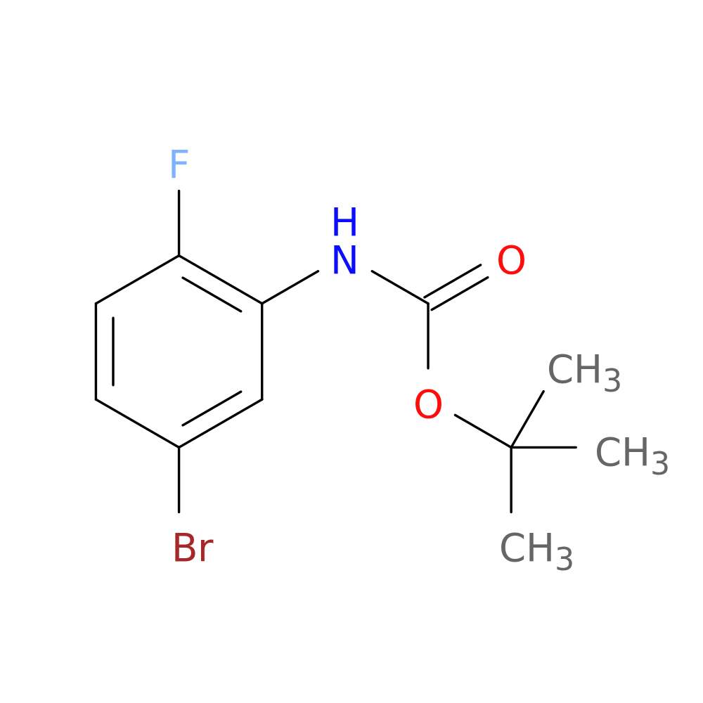 tert-Butyl N-(5-bromo-2-fluorophenyl)carbamate