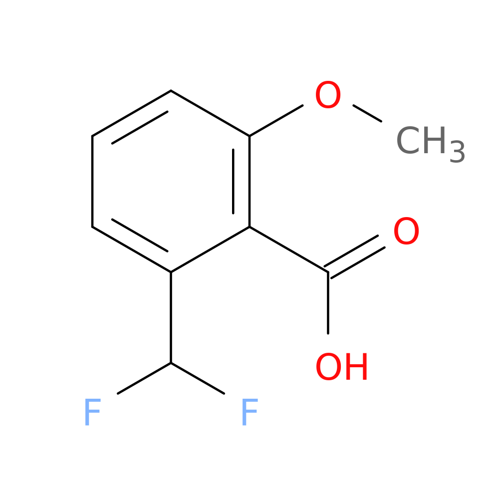 2-(difluoromethyl)-6-methoxybenzoic acid