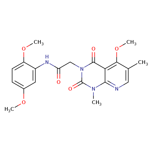 N-(2,5-dimethoxyphenyl)-2-{5-methoxy-1,6-dimethyl-2,4-dioxo-1H,2H,3H,4H-pyrido[2,3-d]pyrimidin-3-yl}acetamide