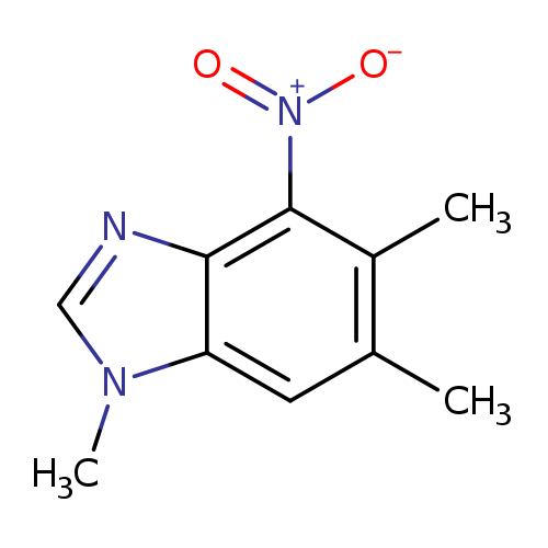1,5,6-trimethyl-4-nitro-1H-1,3-benzodiazole