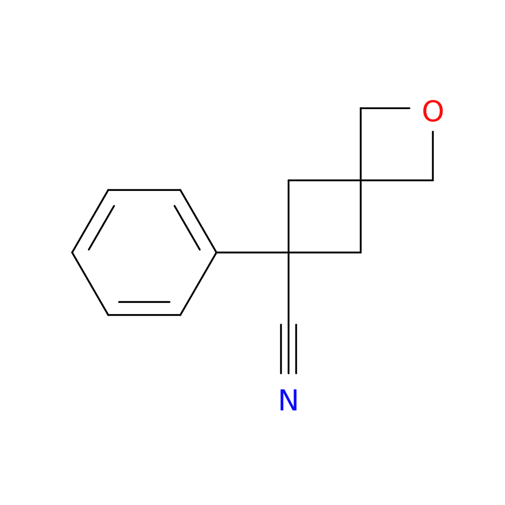 6-Phenyl-2-oxa-spiro[3.3]heptane-6-carbonitrile