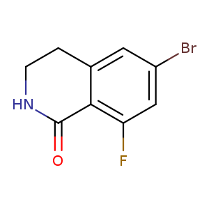 6-Bromo-8-fluoro-3,4-dihydroisoquinolin-1(2H)-one