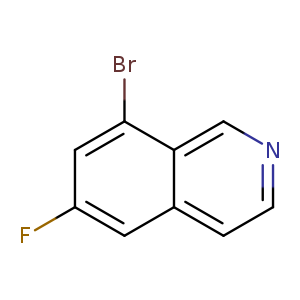 8-Bromo-6-fluoroisoquinoline