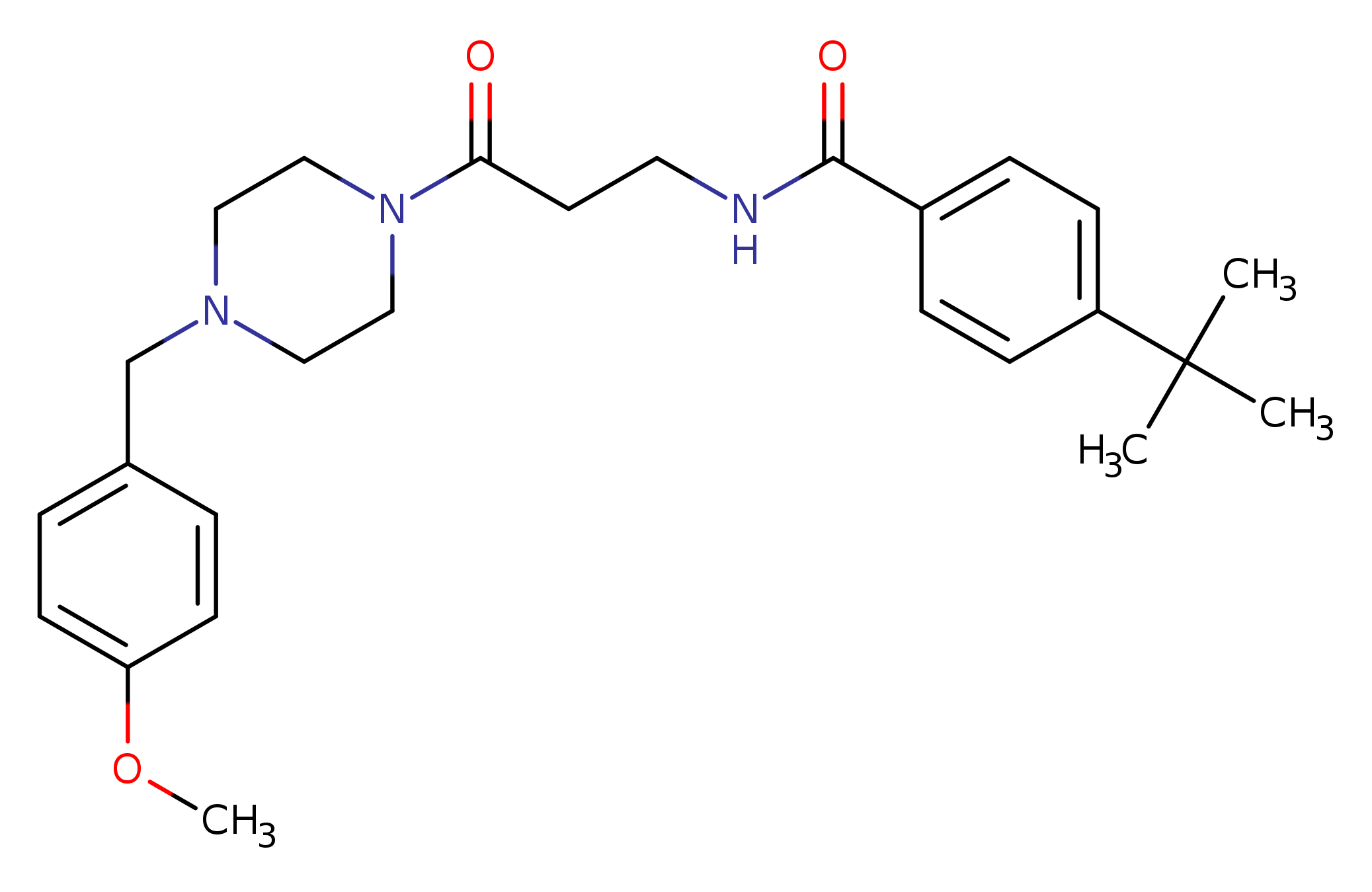 4-tert-butyl-N-(3-{4-[(4-methoxyphenyl)methyl]piperazin-1-yl}-3-oxopropyl)benzamide