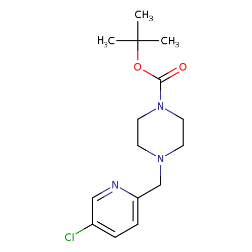 tert-butyl 4-((5-chloropyridin-2-yl)methyl)piperazine-1-carboxylate