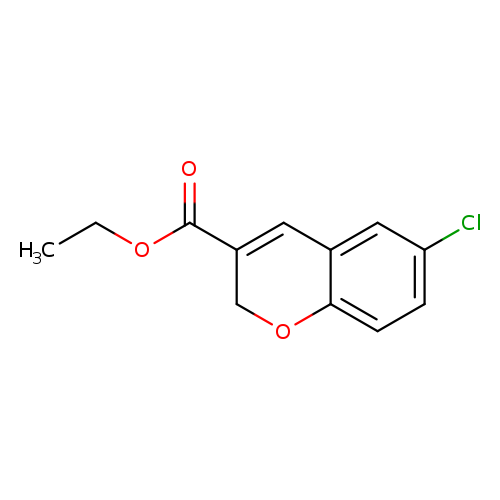 6-Chloro-2h-chromene-3-carboxylic acid ethyl ester