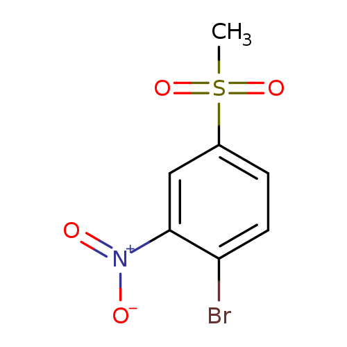 1-BROMO-4-(METHYLSULFONYL)-2-NITROBENZENE