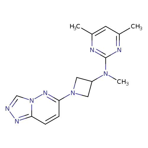 N,4,6-trimethyl-N-(1-{[1,2,4]triazolo[4,3-b]pyridazin-6-yl}azetidin-3-yl)pyrimidin-2-amine