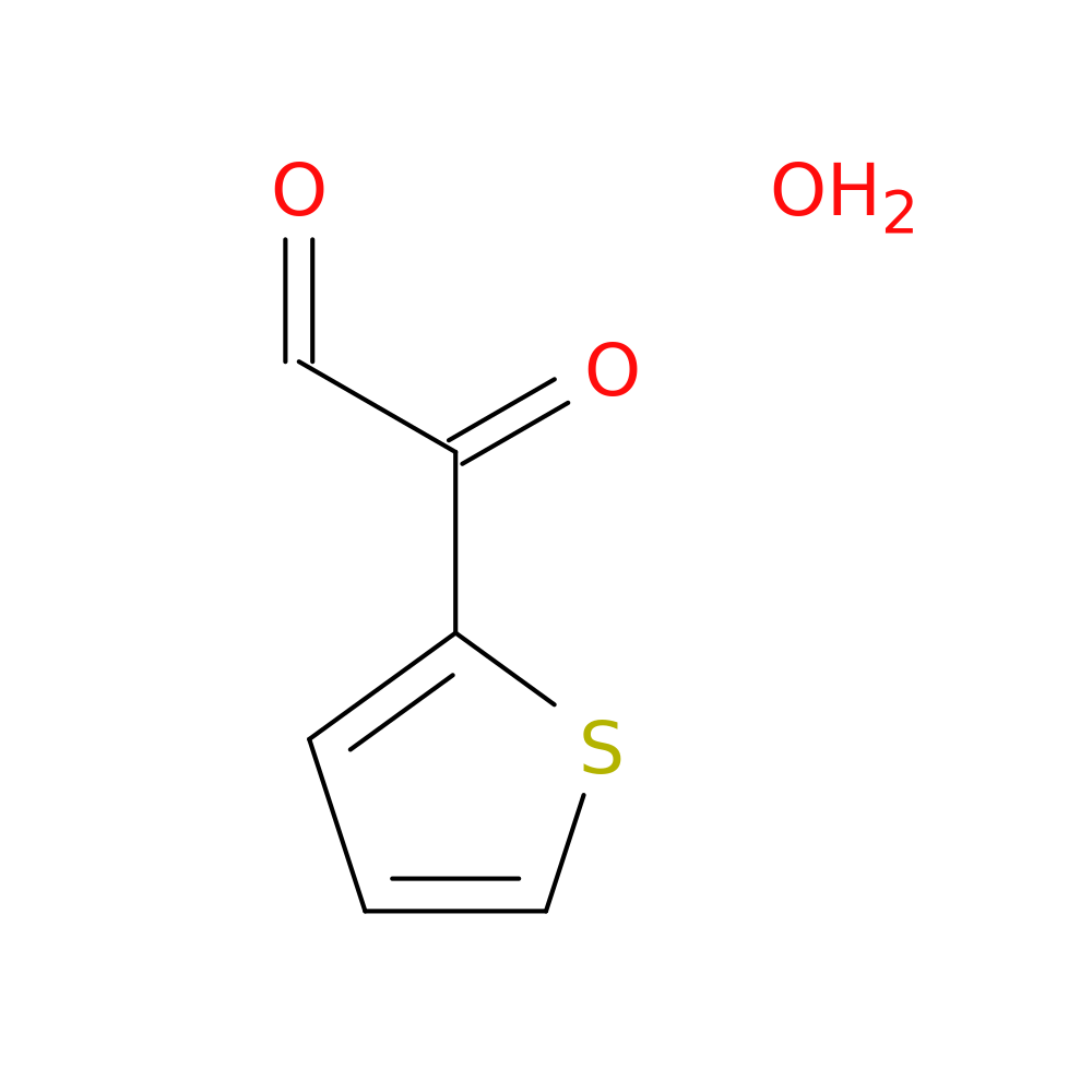 2-oxo-2-(thiophen-2-yl)acetaldehyde hydrate