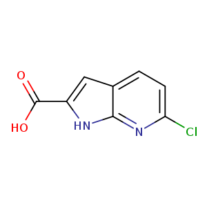6-Chloro-1H-pyrrolo[2,3-b]pyridine-2-carboxylic acid