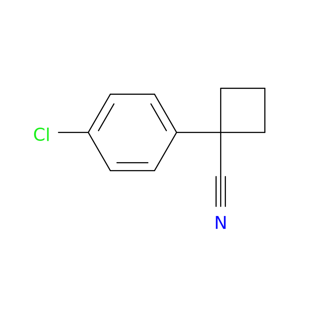 1-(4-Chlorophenyl)-1-cyclobutanecarbonitrile