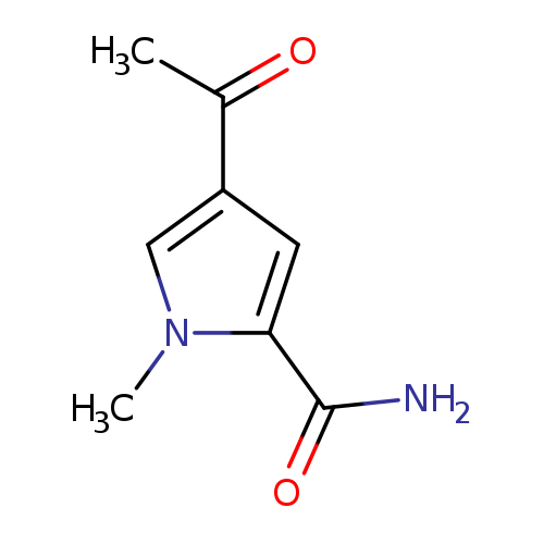 4-Acetyl-1-methyl-1H-pyrrole-2-carboxamide