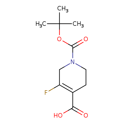 1-[(tert-butoxy)carbonyl]-5-fluoro-1,2,3,6-tetrahydropyridine-4-carboxylic acid