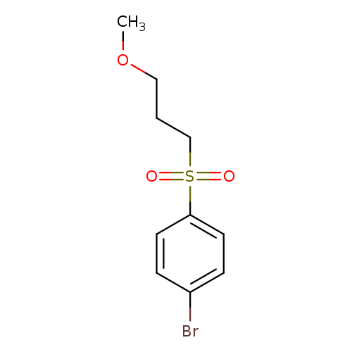 1-bromo-4-((3-methoxypropyl)sulfonyl)benzene