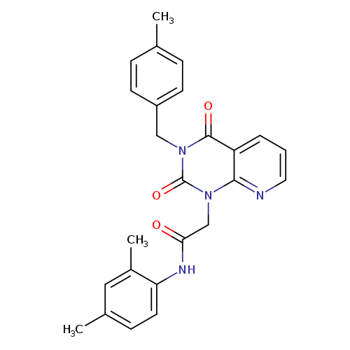 N-(2,4-dimethylphenyl)-2-{3-[(4-methylphenyl)methyl]-2,4-dioxo-1H,2H,3H,4H-pyrido[2,3-d]pyrimidin-1-yl}acetamide